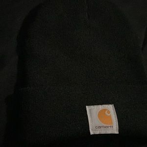 Black Carhartt beanie never worn